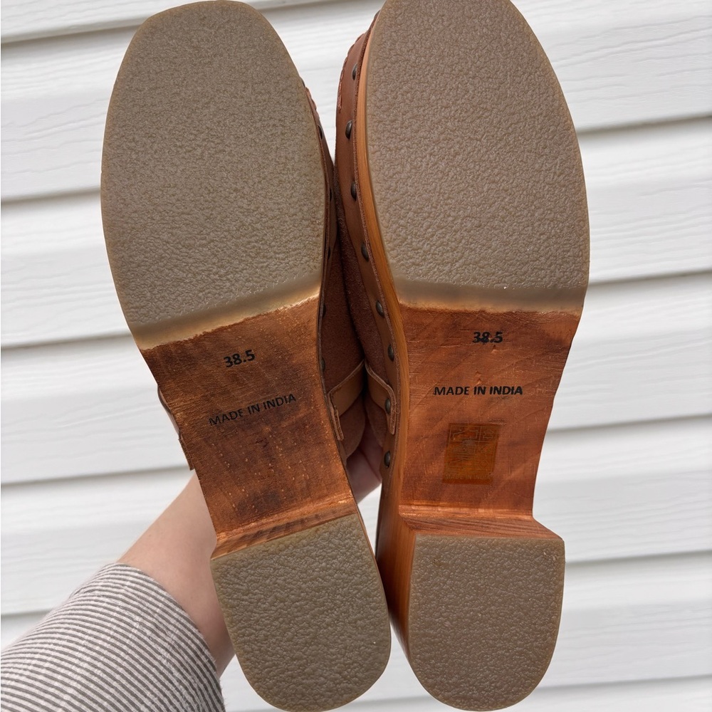 Free People calabasas clog cognac - Picture 7 of 10